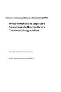 Direct-Numerical and Large-Eddy Simulations of a Non-Equilibrium Turbulent Kolmogorov Flow