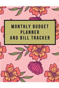 Monthly Budget Planner and Bill Tracker