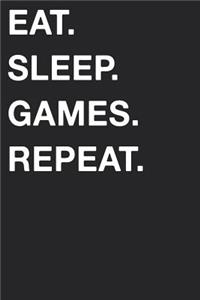 Eat Sleep Games Repeat