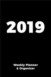 2019 Weekly Planner & Organizer