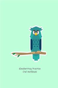 Handwriting Practice Owl Workbook