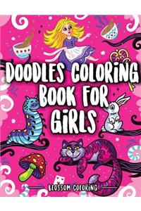 Doodles Coloring Book for Girls