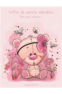 Ositos de peluche adorables libro para colorear 2