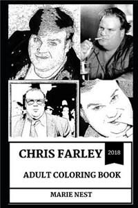 Chris Farley Adult Coloring Book