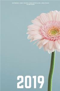 2019 Notebook - Lined Journal Book with Blank, Lined Pages