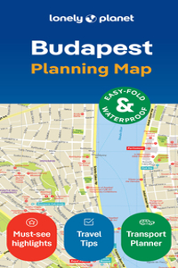 Lonely Planet Budapest City Map 2