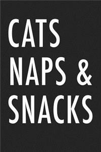 Cats Naps and Snacks