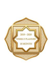 2019 - 2020 18 Month Weekly Planner