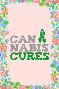 Cannabis Cures THC 420 CBD Journal Notebook
