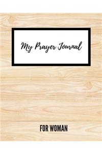 My Prayer Journal for Woman