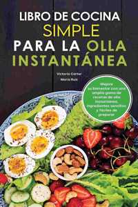 Libro de cocina simple para olla instantánea
