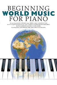 Beginning World Music For Piano