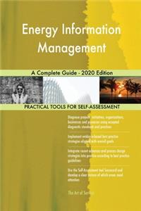 Energy Information Management A Complete Guide - 2020 Edition