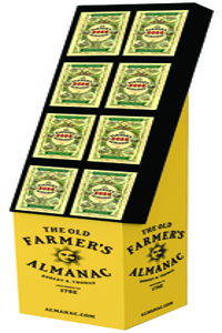 The 2026 Old Farmer's Almanac 32-Copy Floor Display