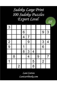 Sudoku Large Print - Expert Level - N°5