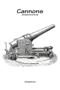 Cannons Coloring Book for Grown-Ups 1
