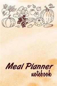 Meal Planner Notebook