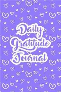 Gratitude Journal Scribbly Hearts Pattern 7: Daily Gratitude Journal, 100 Plus Graph Bullet Style Pages With Two Per Page, Start Each Day With A Grateful Heart.