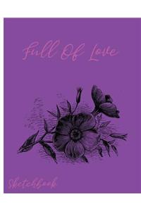 Full Of Love Sketchbook