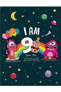 I Am 9 years old Journal