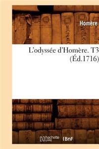 L'Odyssée d'Homère. T3 (Éd.1716)