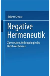 Negative Hermeneutik