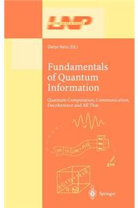 Fundamentals of Quantum Information