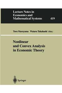 Nonlinear and Convex Analysis in Economic Theory