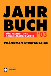 Jahrbuch Fur Rechts- Und Kriminalsoziologie 2003
