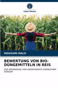 Bewertung Von Bio-Düngemitteln in Reis