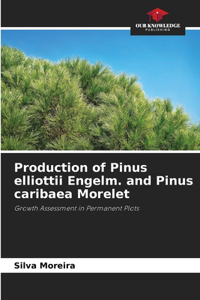 Production of Pinus elliottii Engelm. and Pinus caribaea Morelet