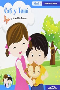 APRENDO EN CASA - APRENDO A LEER No 3: APRENDO EN CASA CATI Y TOMI- LA ARDILLA TRIANA: APRENDO EN CASA A LEER NIVEL 3 (Spanish Edition)