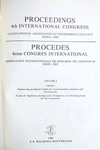 4th Congr Intl Assn Engin Geol V1