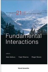 Fundamental Interactions