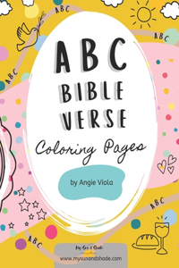 ABC Bible Verse Coloring Pages: Youth Phonics Craft Activity