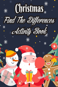 Christmas Find The Differences Activity Book