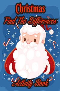 Christmas Find The Differences Activity Book