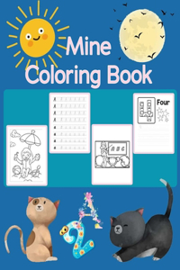 Mine coloring book