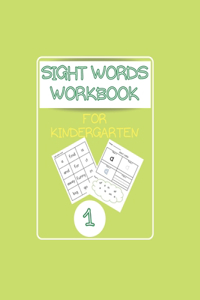 Sight Words Workbook for Kindergarten