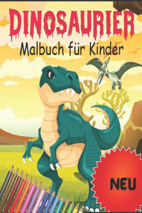 Dinosaurier Malbuch für Kinder