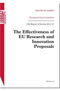Effectiveness of EU Research and Innovation Proposals