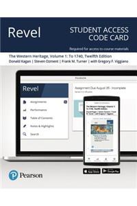 Revel for the Western Heritage Volume 1 -- Access Card