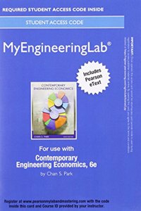 Mylab Engineering with Pearson Etext -- Standalone Access Card -- For Contemporary Engineering Economics