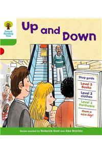 Oxford Reading Tree: Level 2: More Patterned Stories A: Up and Down