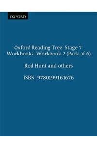 Oxford Reading Tree: Level 7: Workbooks: Workbook 2 (Pack of 6)