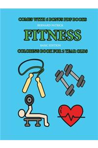 Coloring Book for 2 Year Olds (Fitness)