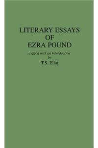 Literary Essays of Ezra Pound