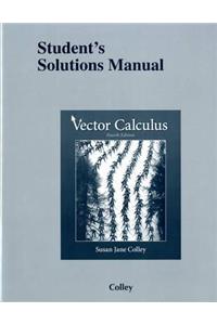 Student Solutions Manual for Vector Calculus