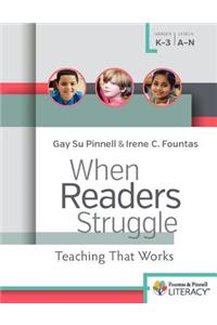 When Readers Struggle