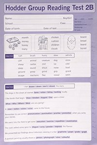 Hodder Group Reading Tests (HGRT) II: Test 2, Form B Pk10